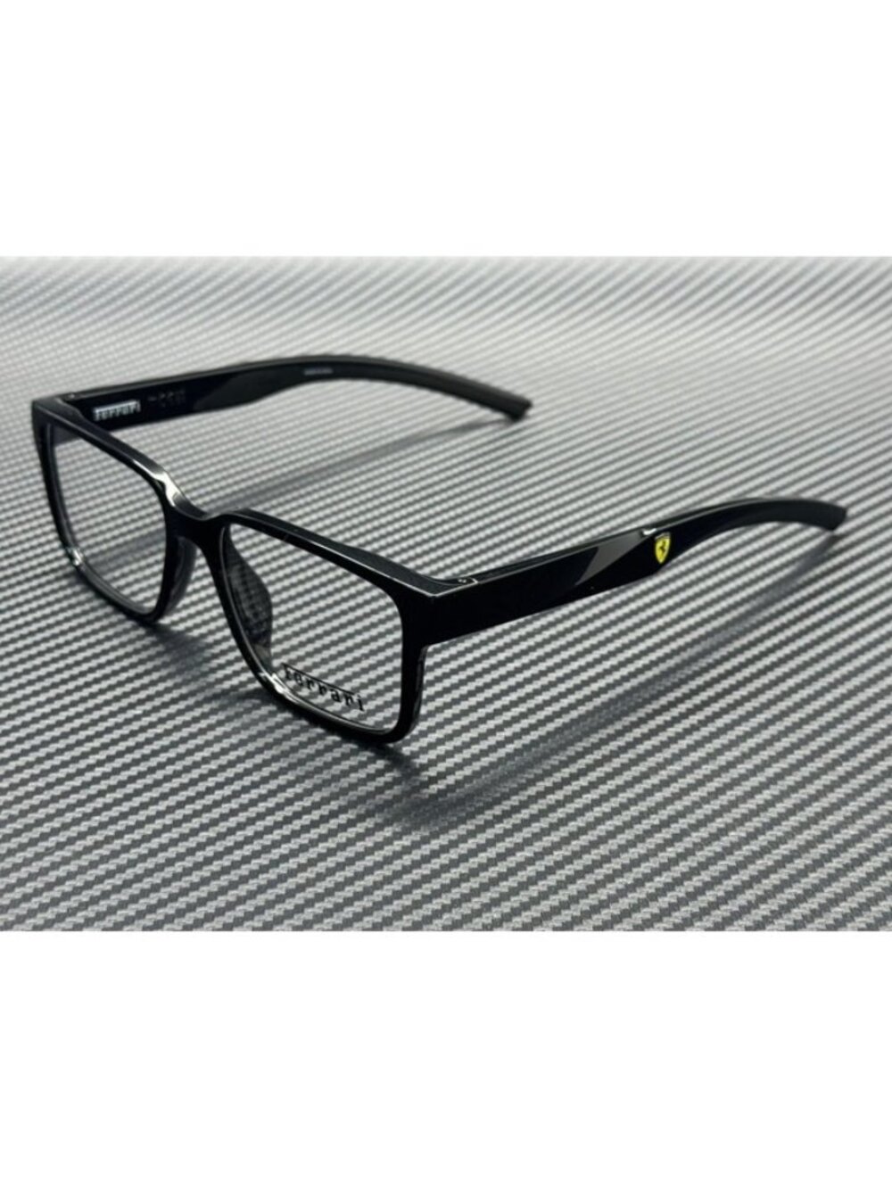 New Ferrari Men Black Eyeglasses 55-17-145
